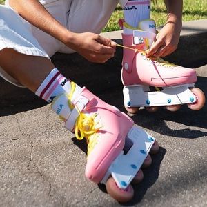 Impala Inline Skates Pink/Yellow